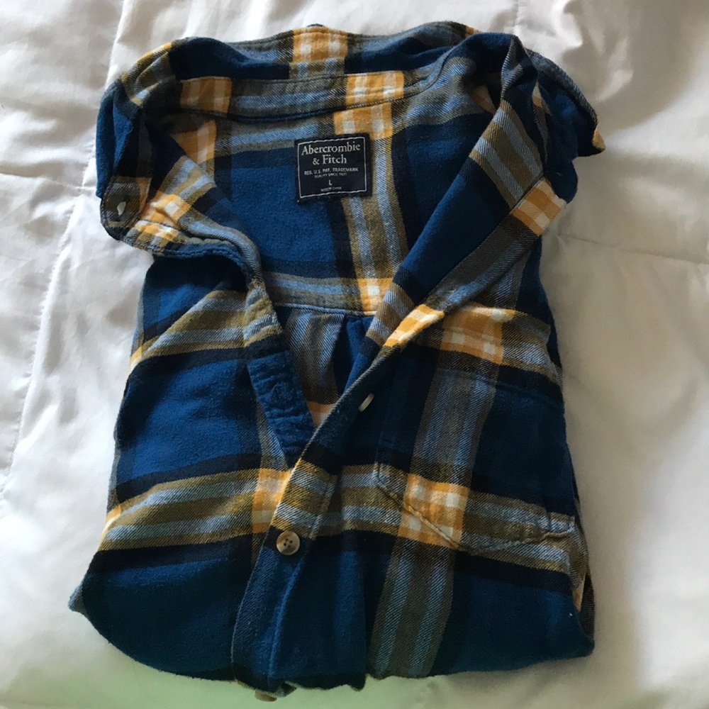 Abercrombie flannel! Great condition